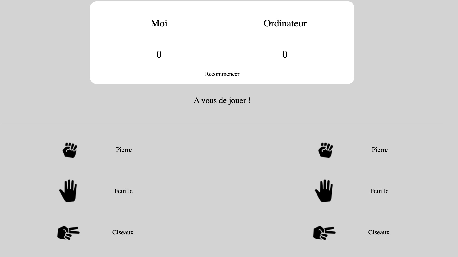 screenshot de mon project snake